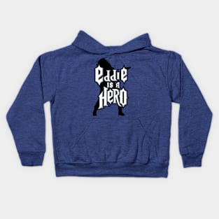 Most Metal Ever Guitarist 80's Hero Quote Logo Parody Kids Hoodie